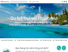 Tablet Screenshot of phuotvivu.com